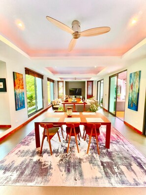 Dining - 3Br Seaview with Pool Escape V276 (Ko Samui)
