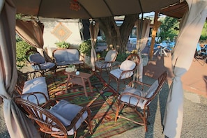 Terrace/patio - Holiday Home in the Mediterranean (Ricadi)