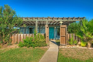 Exterior - 3 Cozy Cottages | Fire Pit, Private Yards, Walkable Location in Spanish Village (Port Aransas)