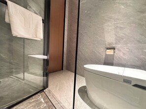 高級雙人房, 城市景 | 房內夾萬、書桌、手提電腦工作空間、遮光窗簾/窗簾