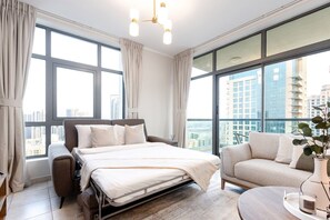 1 Schlafzimmer, Bügeleisen/Bügelbrett, kostenloses WLAN, Bettwäsche
