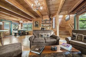 Interior - Black Bear Bungalow by Beyond Expectations: Hot Tub, Theater, Games, & Views (Gatlinburg)