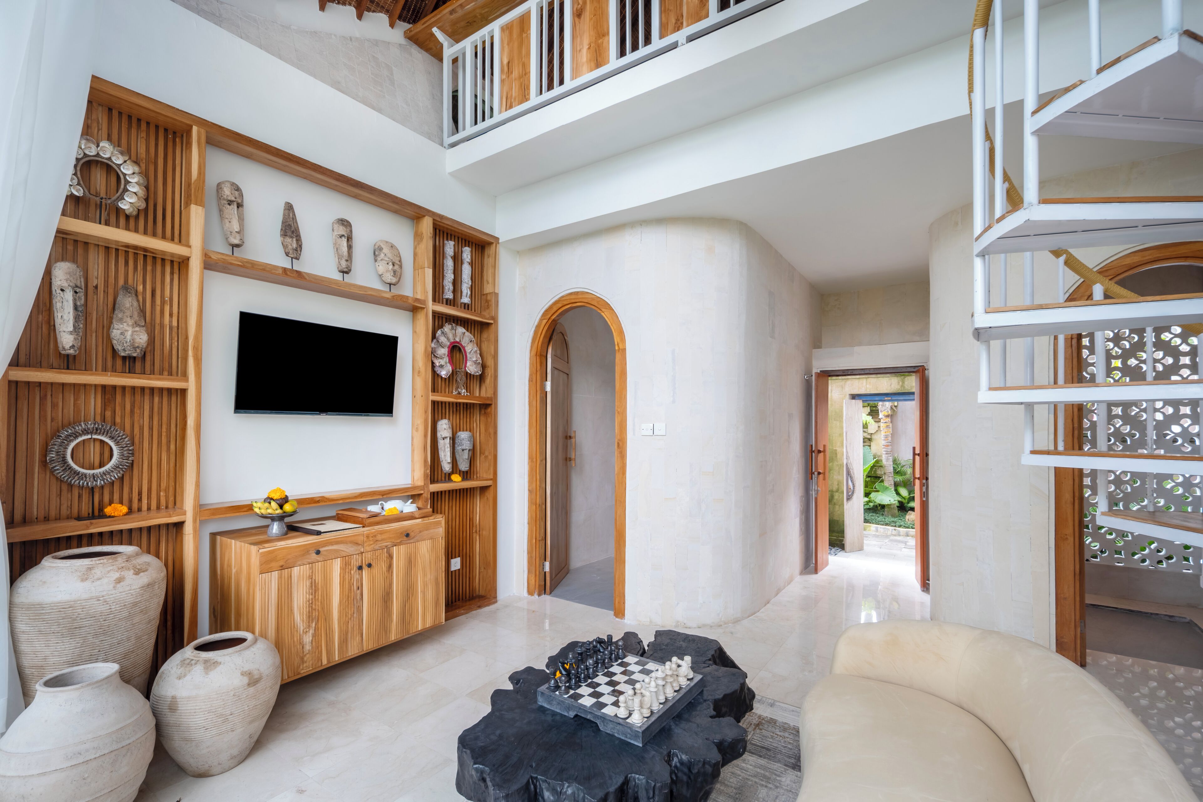 別墅, 1 間臥室, 花園景觀 | 起居區