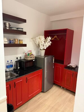 Habitación Deluxe, vistas al lago | Cocina privada