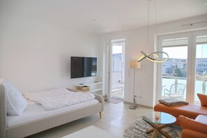 1 bedroom, free WiFi - Comfortable vacation apartment with covered balcony near the beach in Grömitz (Grömitz)