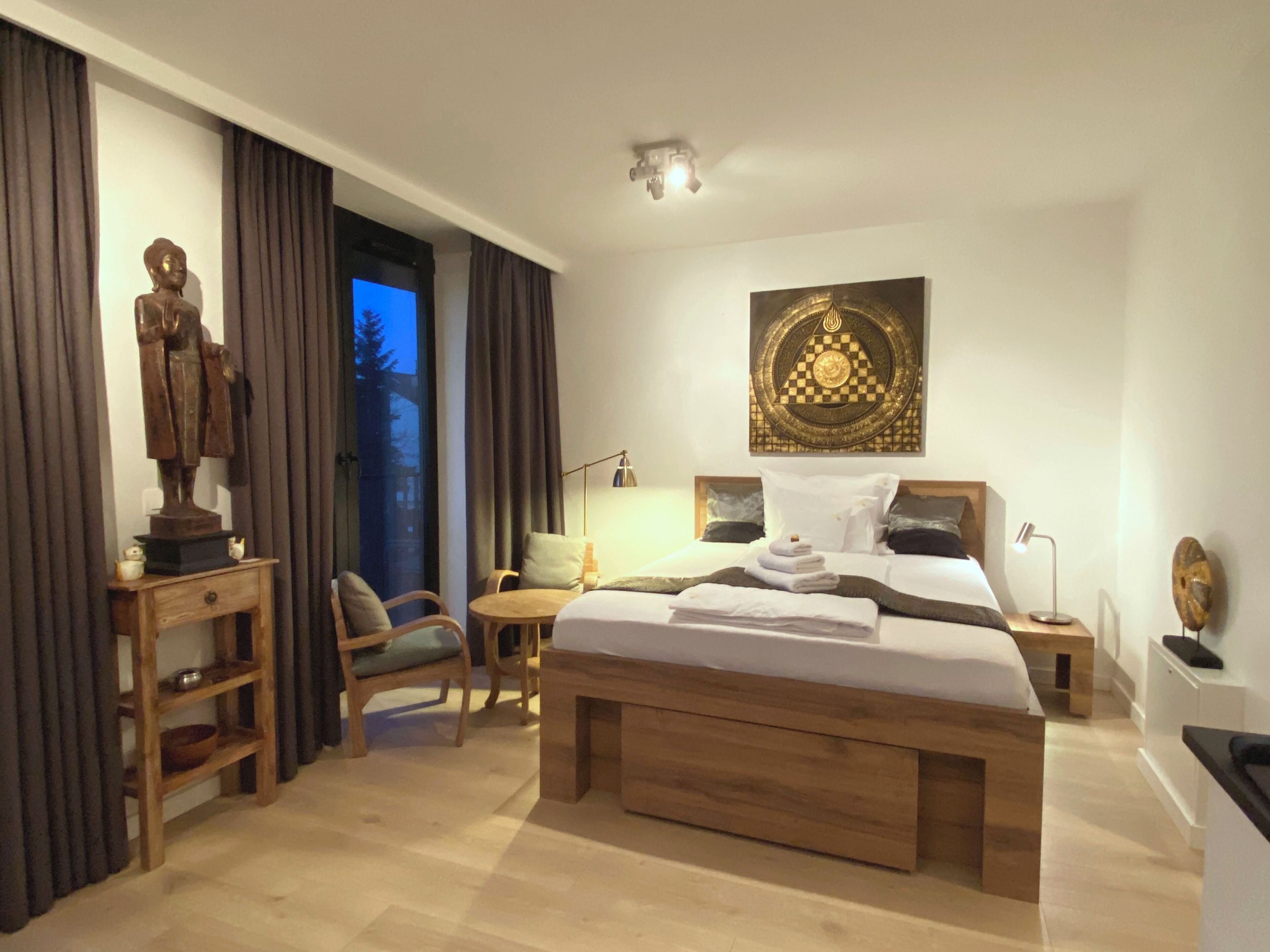 開放式套房, 花園景觀 | 起居區