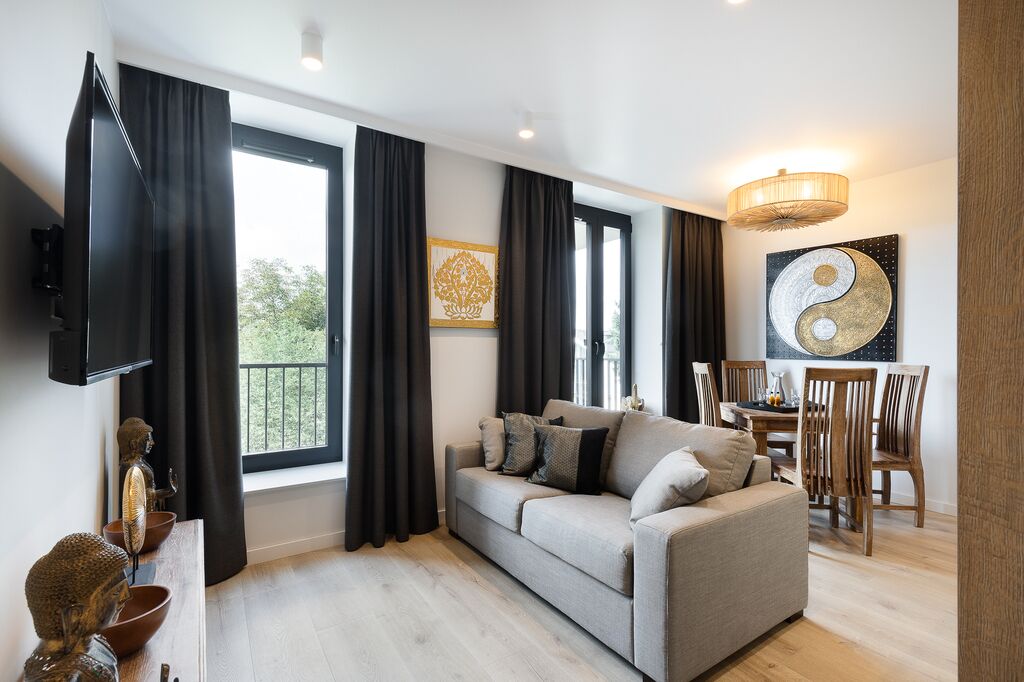 普通套房, 花園景觀 | 起居區