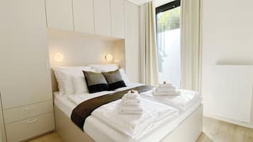 Superior Apartment, Pets allowed, Garden Area | In-room safe, blackout curtains, soundproofing, iron/ironing board