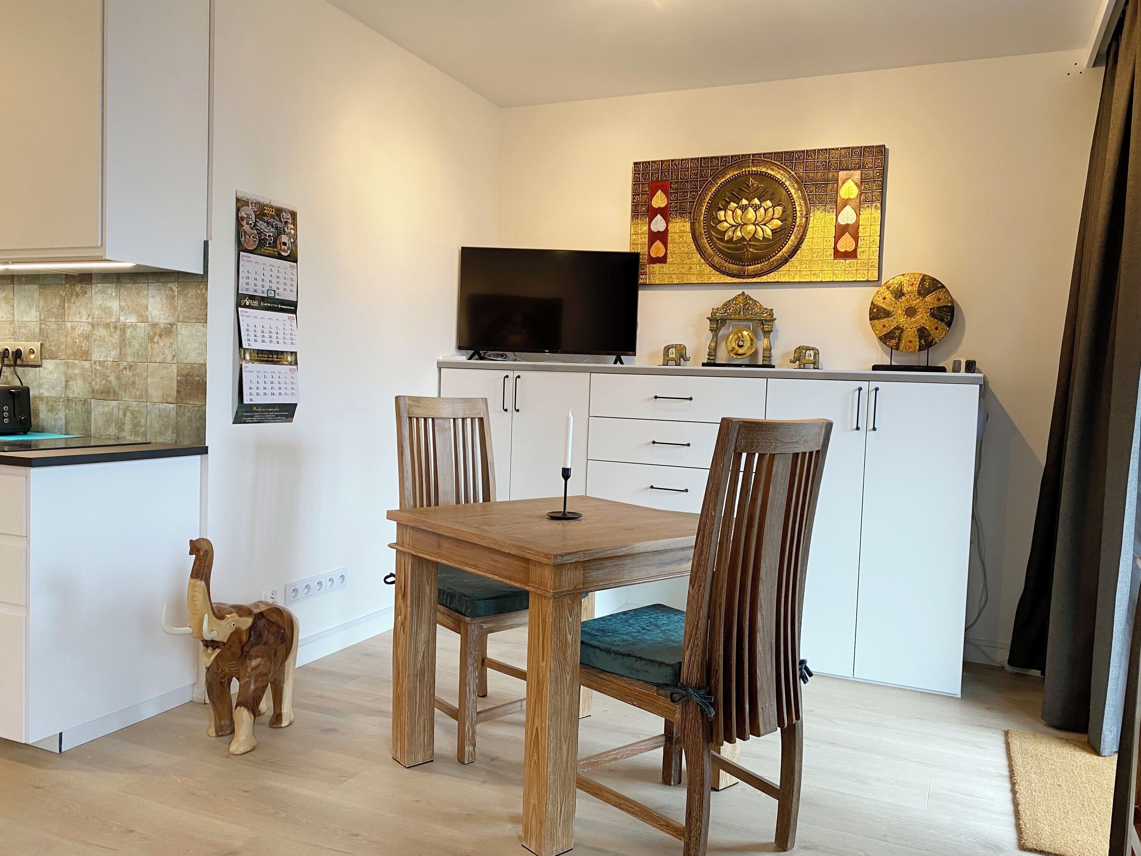 開放式套房, 花園景觀 | 起居區