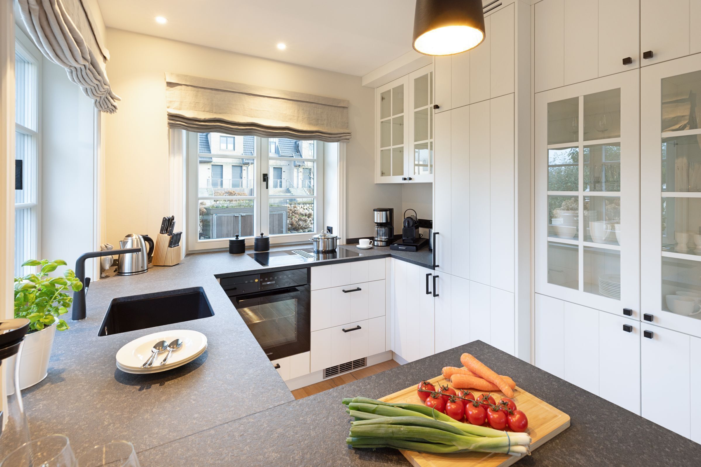 Kühlschrank, Ofen, Herdplatte, Geschirrspüler