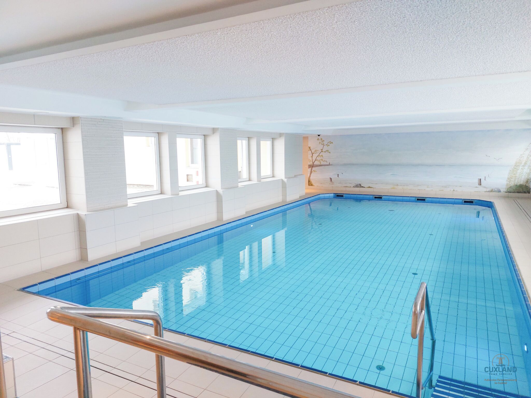 Indoor pool, a heated pool