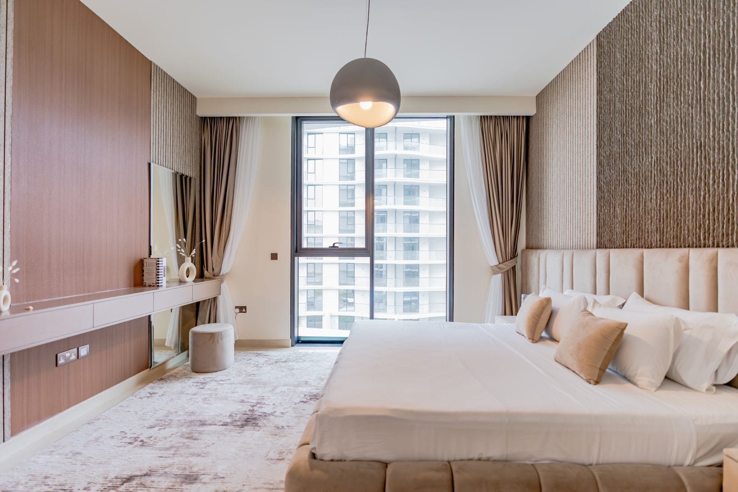 Luxury Apartment, Balcony, City View | In-room safe, blackout drapes, soundproofing, iron/ironing board