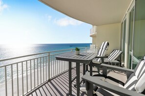 Property grounds - Aqua 1201 | 3 BR/3 BA Gulf-Front Corner Unit | VIP Beach Chairs Included (Panama City Beach)