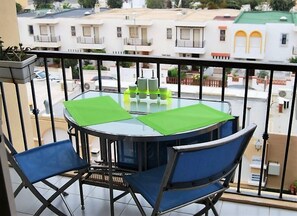 Apartment | Balcony - Belvilla by OYO Residencial Hibiscus 408 (Roquetas de Mar)
