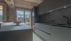 Fridge, dishwasher, coffee/tea maker, cookware/dishes/utensils - ISKEN at the foot of the slopes Mont d'Arbois Megève (Megève)