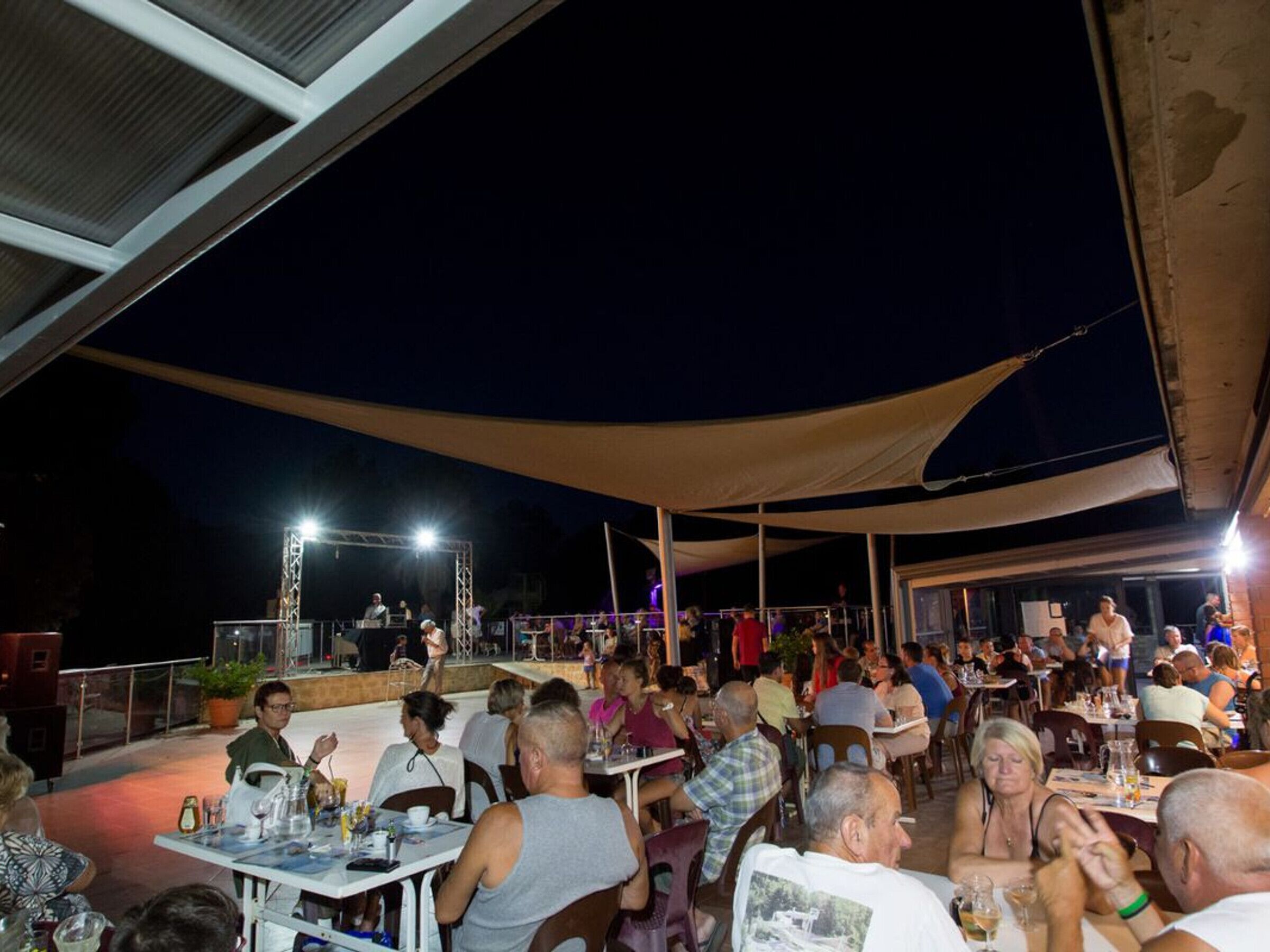 Opções para refeição ao ar livre