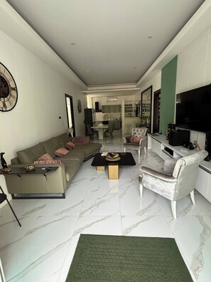 Living room - Beautiful Villa Between Jungle, sea and Mountain (Krabi)