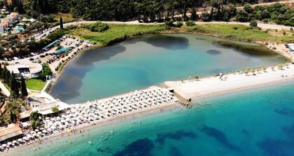 Seafront Villa Ciel With Private Pool in Nafpaktos