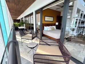 Deluxe Apartment, Garden View | Terrace/patio - SERENADA APT 413 (Playa del Carmen)