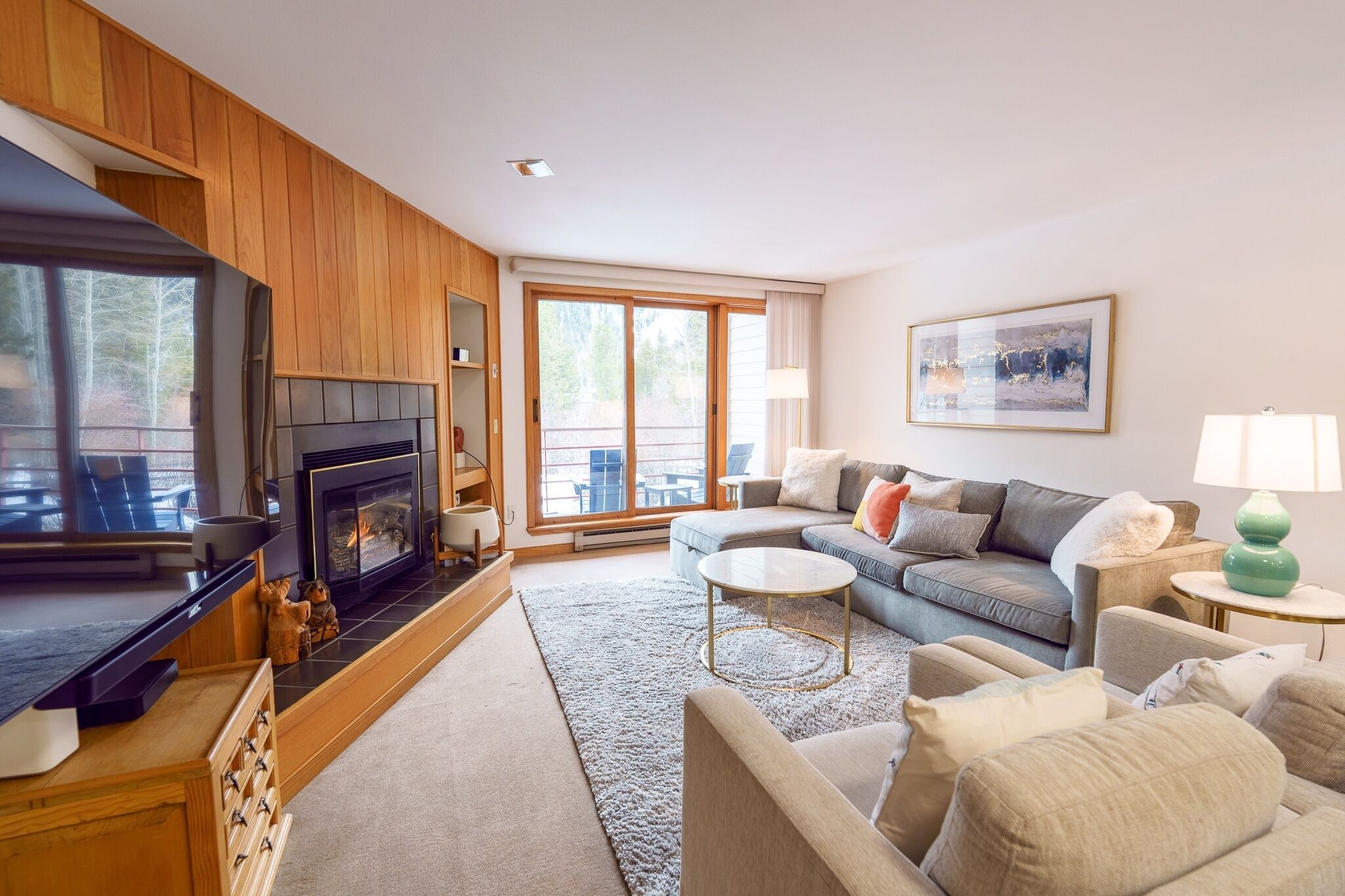 Condo, 1 quarto | Área de estar | Smart TV