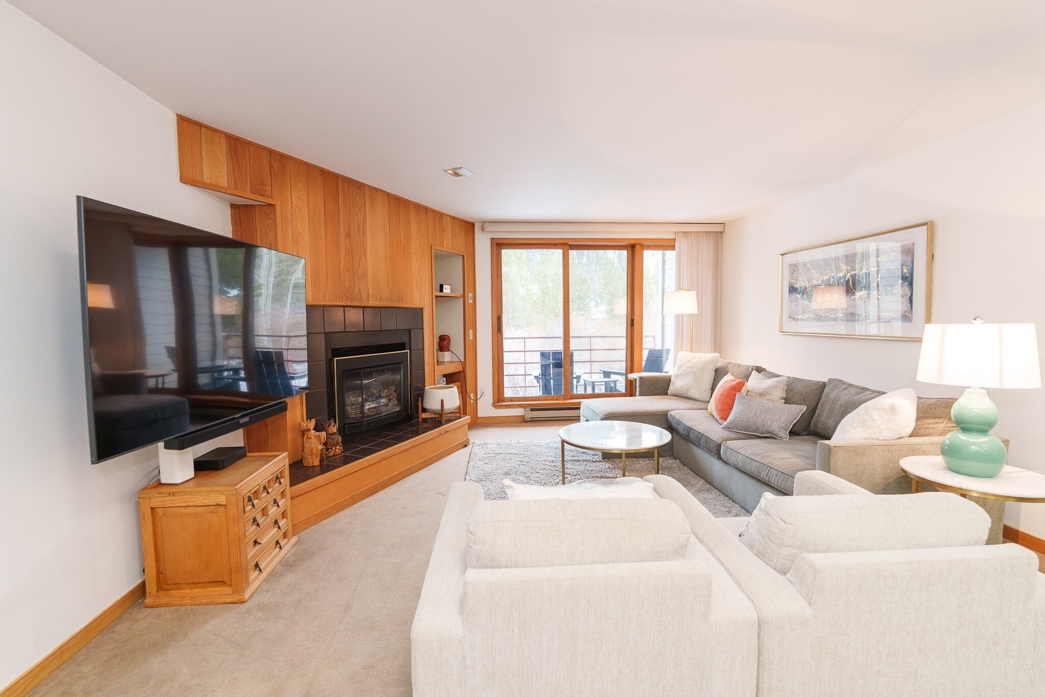 Apartamento, 1 habitación | Zona de estar | Una Smart TV