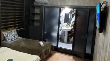 Family Quadruple Room | Premium bedding, down comforters, pillowtop beds, minibar