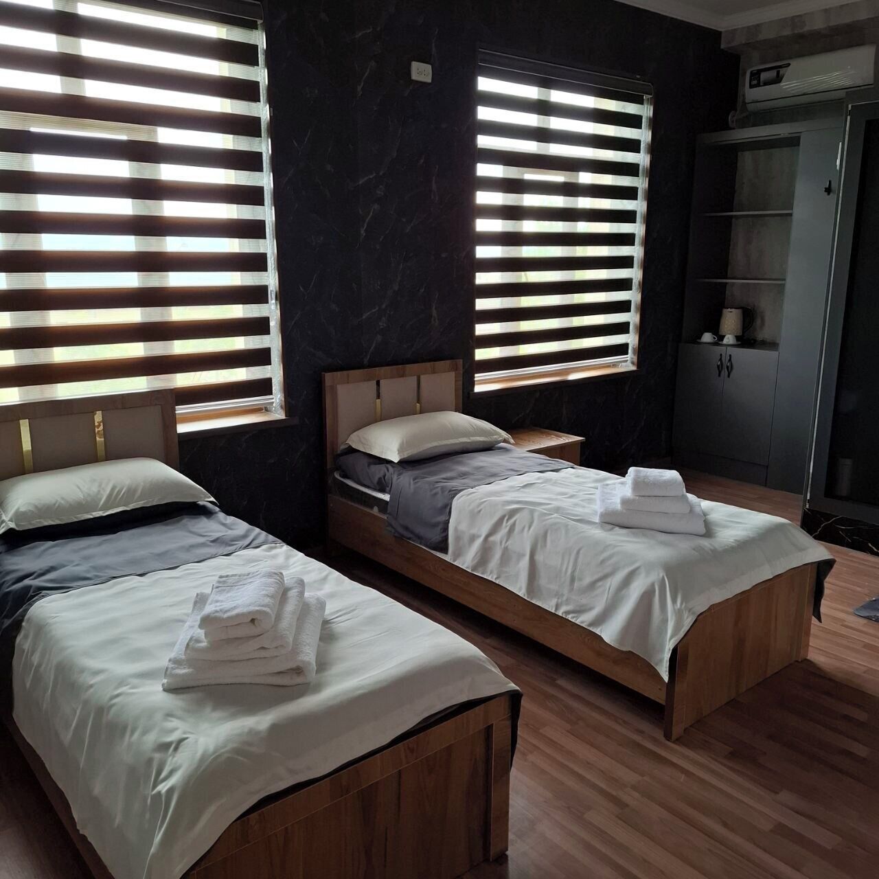 Standard Quadruple Room | Premium bedding, down duvets, pillow-top beds, minibar