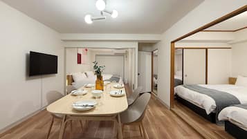 Superior-Apartment | Bügeleisen/Bügelbrett, kostenloses WLAN