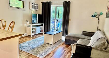 1 block from Lake Superior. 1 bed/1 bath condo, perfect for couples & families.