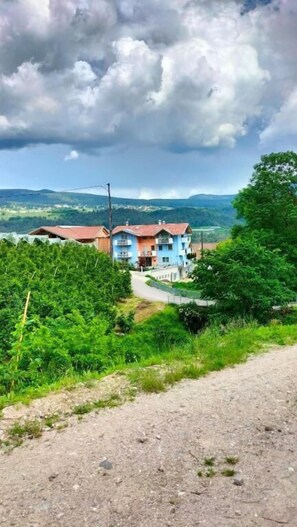 Facciata della struttura