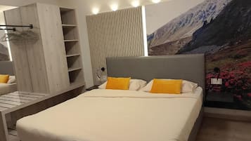 Chambre Confort Double ou avec lits jumeaux, vue jardin