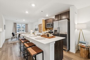 Microwave, oven, stovetop, dishwasher - BRAND NEW 3-bedroom, 2.5 bath townhome with 70 inch TV (Bull Valley)