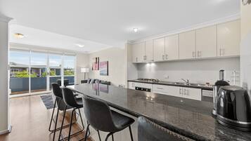 Apartment | Private kitchen | Fridge, cookware/dishes/utensils