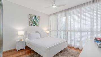 Apartamento | 2 quartos, roupa de cama