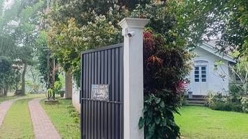 Área externa para casamento