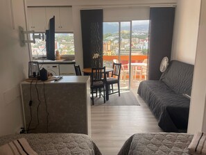1 habitación, tabla de planchar con plancha, wifi y ropa de cama 
