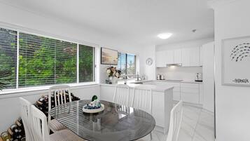 Apartment | Private kitchen | Fridge, coffee/tea maker, electric kettle, toaster