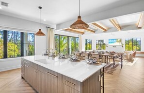 Dining - Brand New Beach House with Water Slide/Arcade (Sarasota)