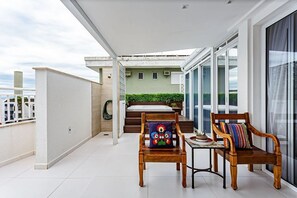 3 bedrooms, iron/ironing board, Internet, bed sheets - Penthouse in Canasvieiras | WI-FI 250mb #CANA05M (Florianópolis)