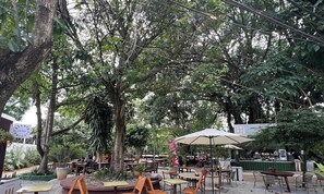 Outdoor dining - Loft3 Brooklin Berrini Vila Olímpia Airport CGH (São Paulo)