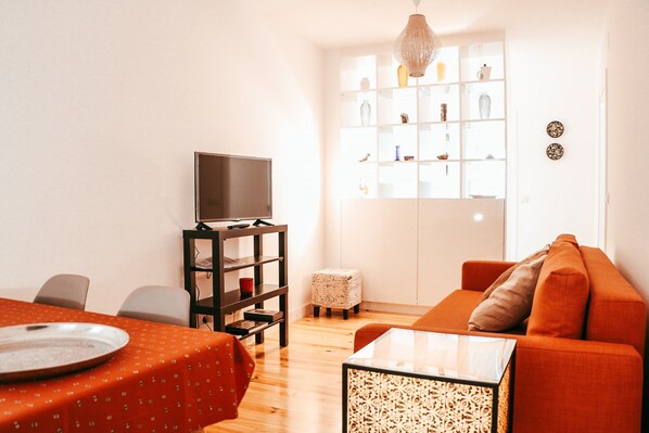 Apartment | Living area - Apartment in Lisboa With Private Terrace (Lisbon)