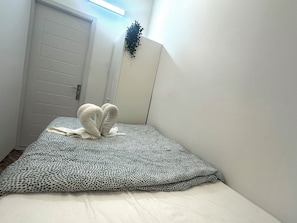 Economy Double Room, Balcony, City View | Desk, iron/ironing board, free WiFi - Attractive Partition Room in Tecom (Dubai)