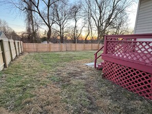 Terrain de l’hébergement 