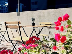 Terrasse sur le toit