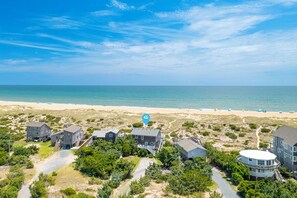 Beach - Oceanfront pet-friendly Hatteras Island home with panoramic views! (Avon)