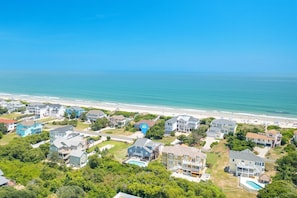 Exterior - Semi-oceanfront pet-friendly Corolla home w/ pool and hot tub! (Corolla)