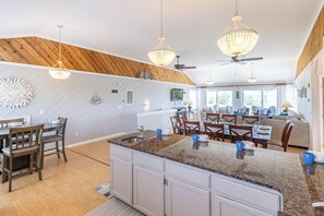 Dining - Semi-oceanfront pet-friendly Corolla home w/ pool and hot tub! (Corolla)