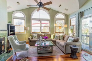 Smart TV - Soundfront pet-friendly Corolla home w/ private pool & hot tub! (Corolla)