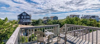 Pet-friendly oceanside home just 200' from the beach!