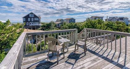 Pet-friendly oceanside home just 200' from the beach!